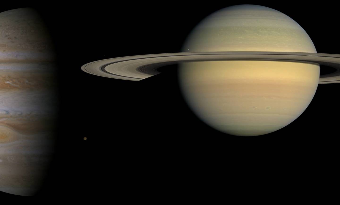 Assistez à la rencontre exceptionnelle de Jupiter et de Saturne