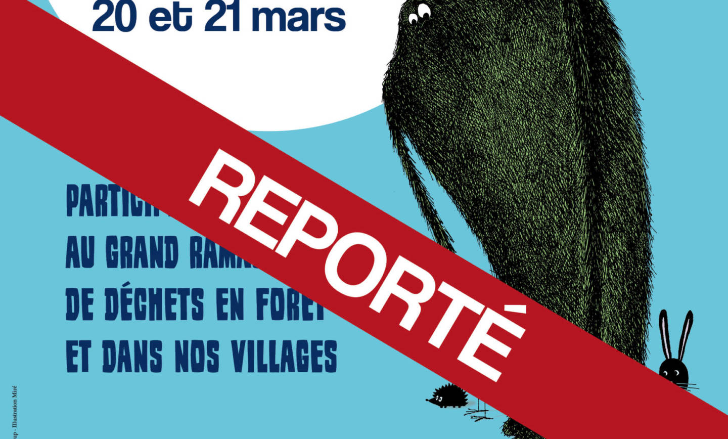 Report de la journée “forêt belle”