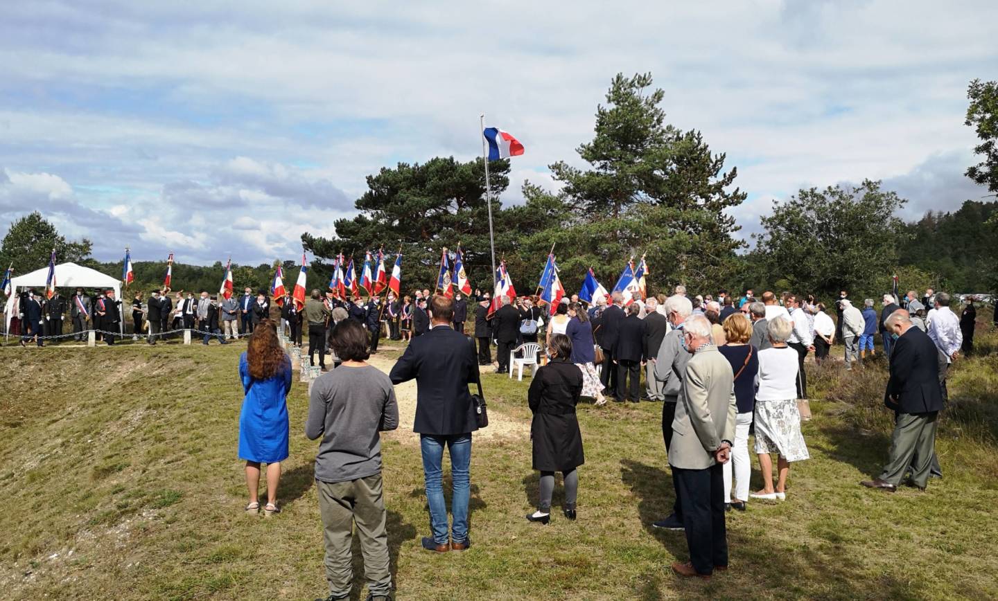 Hommage aux 36 fusillés de la plaine de Chanfroy