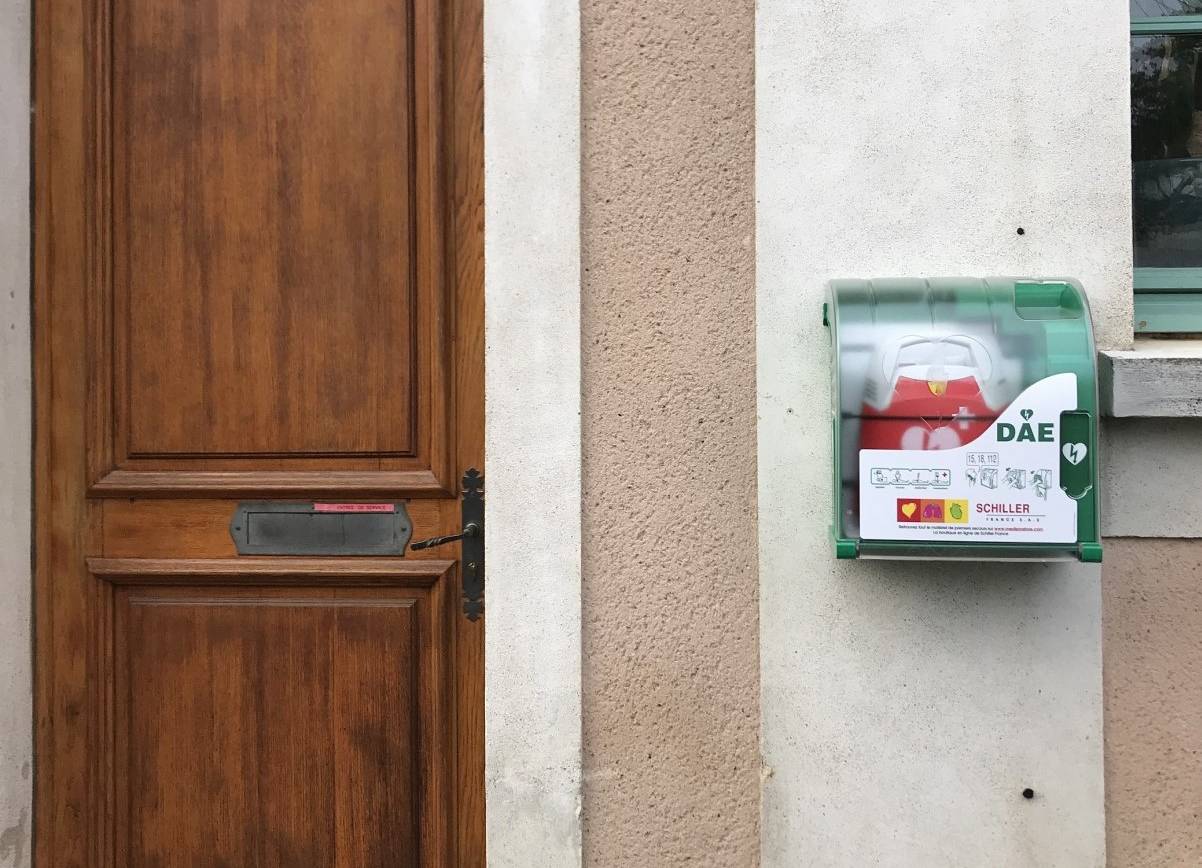 Un défibrillateur en accès libre au Vaudoué