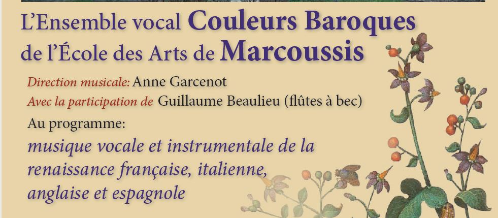 Dimanche 15 mai : chorale baroque en l’église Saint-Loup