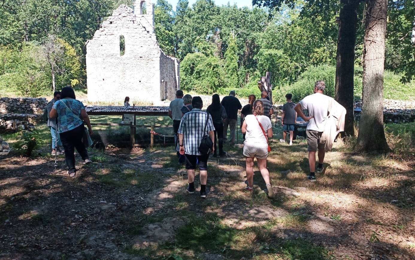 Mise en valeur du site archéologique de la chapelle de Fourches