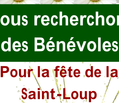 Recherche de bénévoles