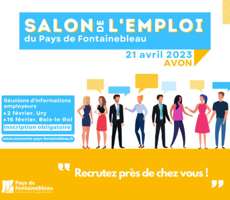 LE SALON DE L’EMPLOI DU PAYS DE FONTAINEBLEAU