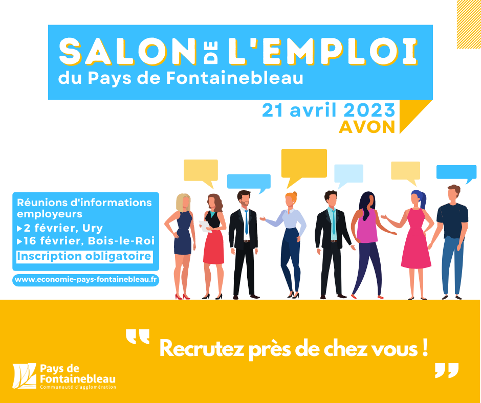 LE SALON DE L’EMPLOI DU PAYS DE FONTAINEBLEAU