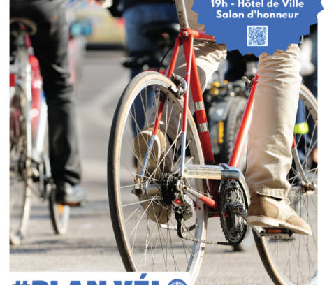 Réunion Publique N°2 – Plan Vélo le 6 septembre 2023 à 19h