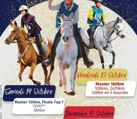 Le Concours d’Endurance International de Fontainebleau est de retour !