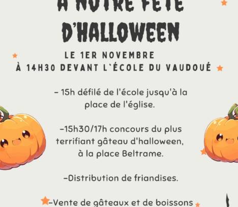 “Les Sourciers” vous invitent à la fête d’Halloween !