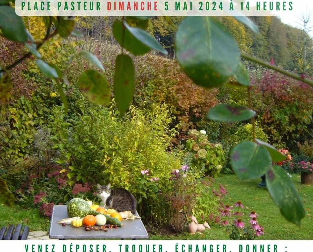 5 mai : Trocante du jardin