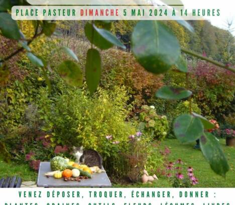 5 mai : Trocante du jardin