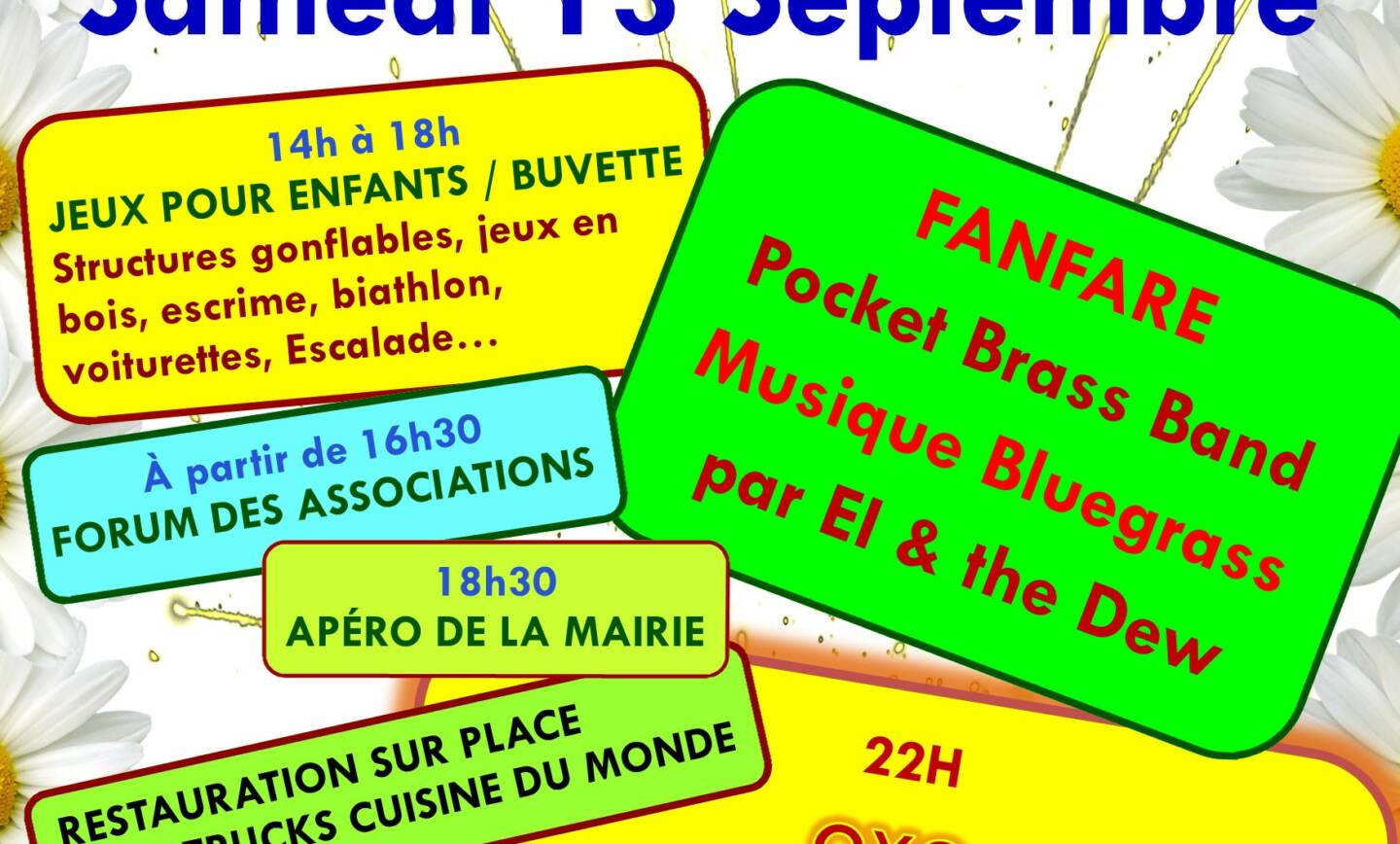 Le 13 septembre 2025 c’est La Saint Loup au village !