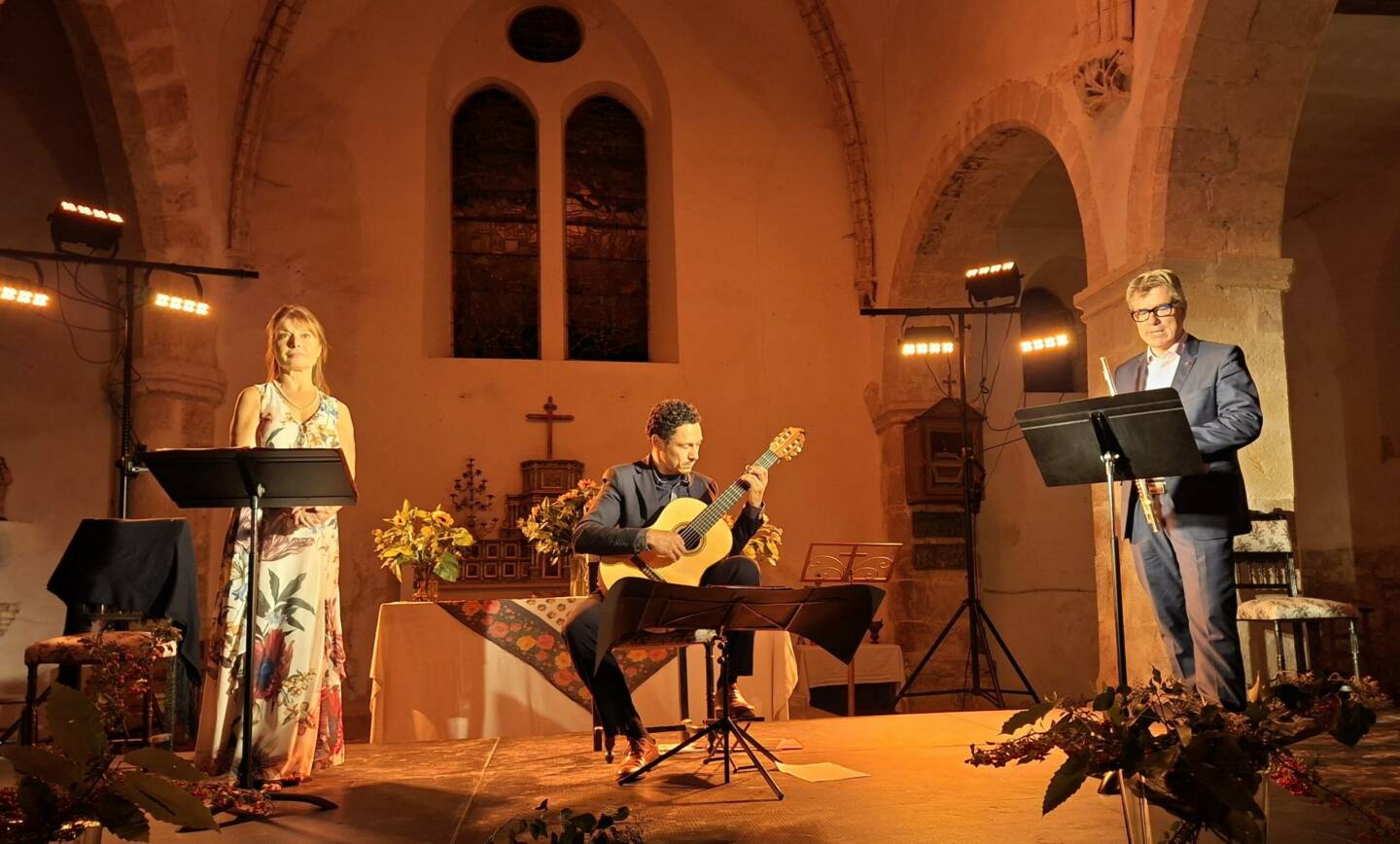 Les jardins d’Espagne se sont invités dans l’église pour un concert Lyrique