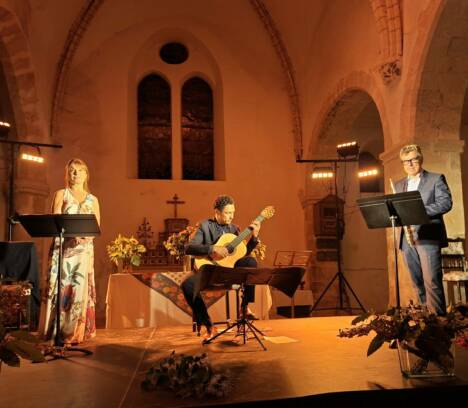 Les jardins d’Espagne se sont invités dans l’église pour un concert Lyrique