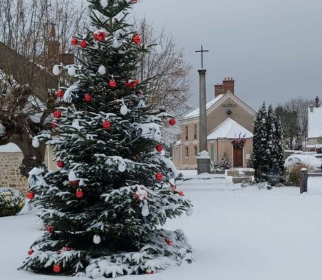 Le Vaudoué sous la neige