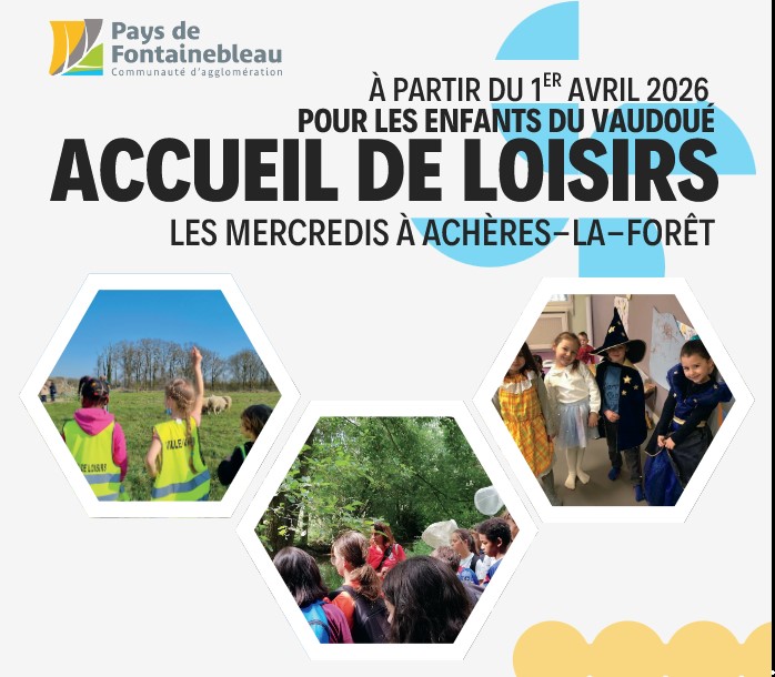 Ouverture de l’accueil de loisirs les mercredis pour les enfants du Vaudoué