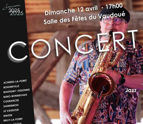 Concert jazz au Vaudoué
