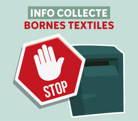 Retrait des bornes de collecte textiles