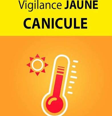 Météo-France a placé le département de Seine-et-Marne en vigilance jaune canicule