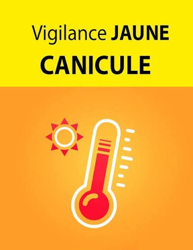 Météo-France a placé le département de Seine-et-Marne en vigilance jaune canicule